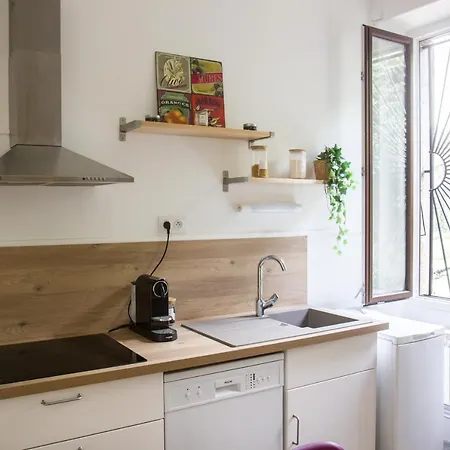 Apartment Le 62 - Spacieux T2 - Garage Gratuit, Jardin, Tram *