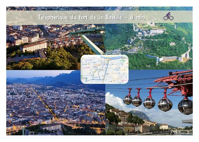 Διαμέρισμα Le 62 - Spacieux T2 - Garage Gratuit, Jardin, Tram Γκρενόμπλ